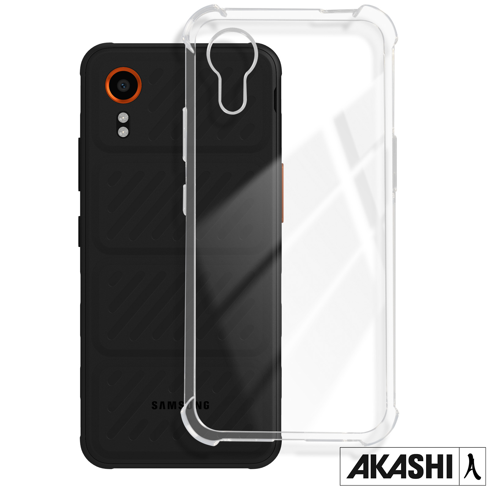 Coque Antichoc Samsung Xcover 7 Transparente Silicone - Akashi