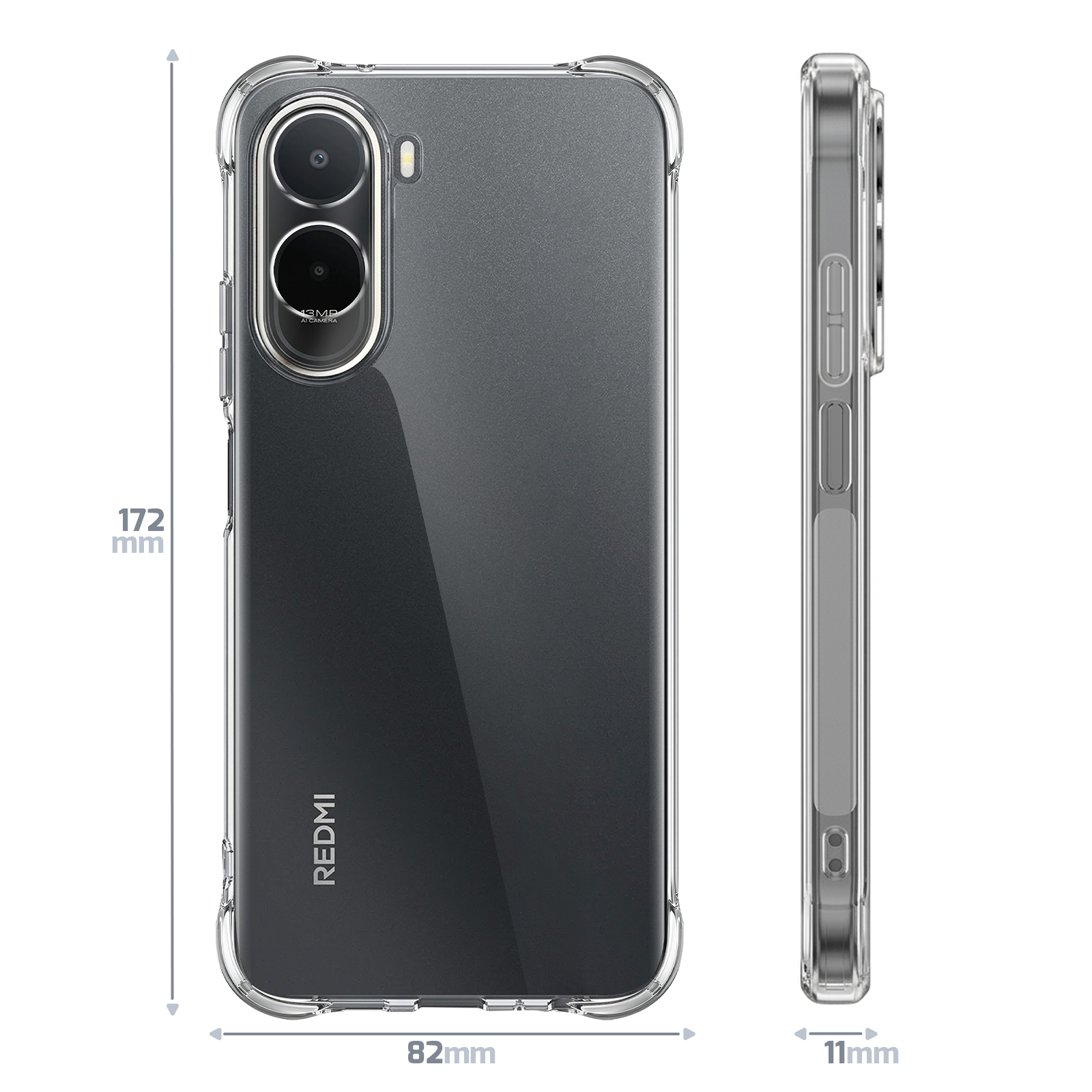Coque Redmi A7 Pro Transparent