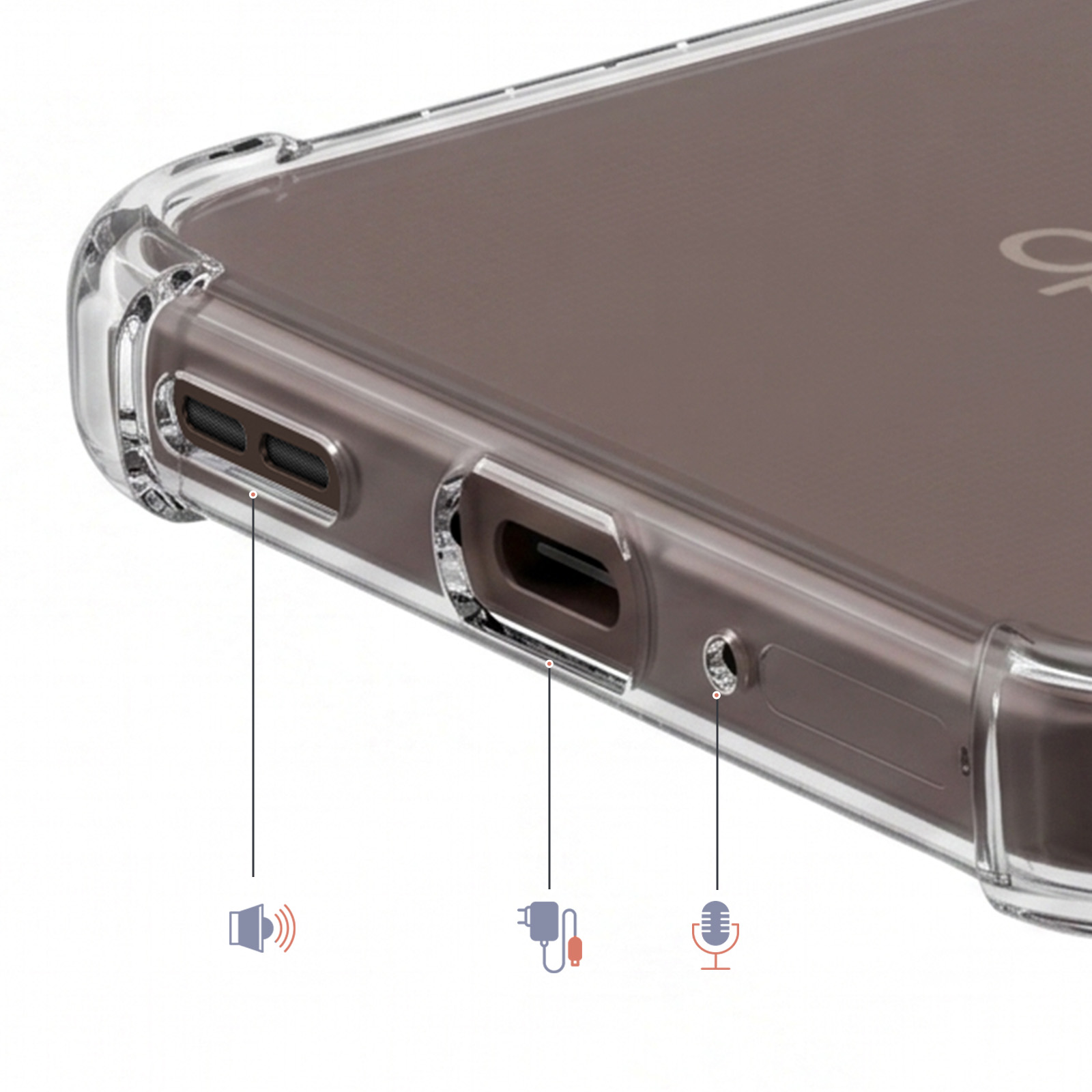 Coque Oppo Reno 15 Pro Transparent