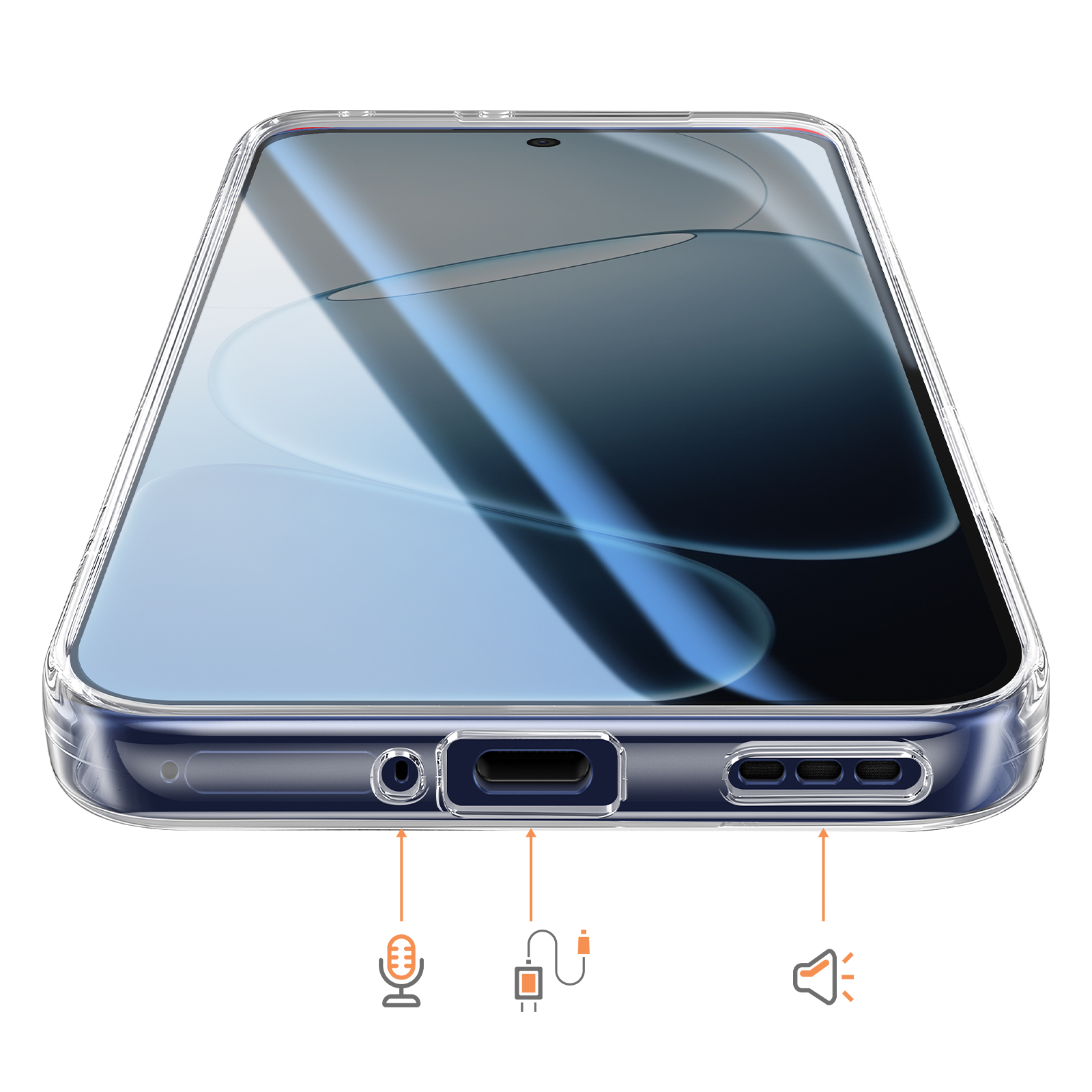 Coque Oppo A6 Pro Transparent