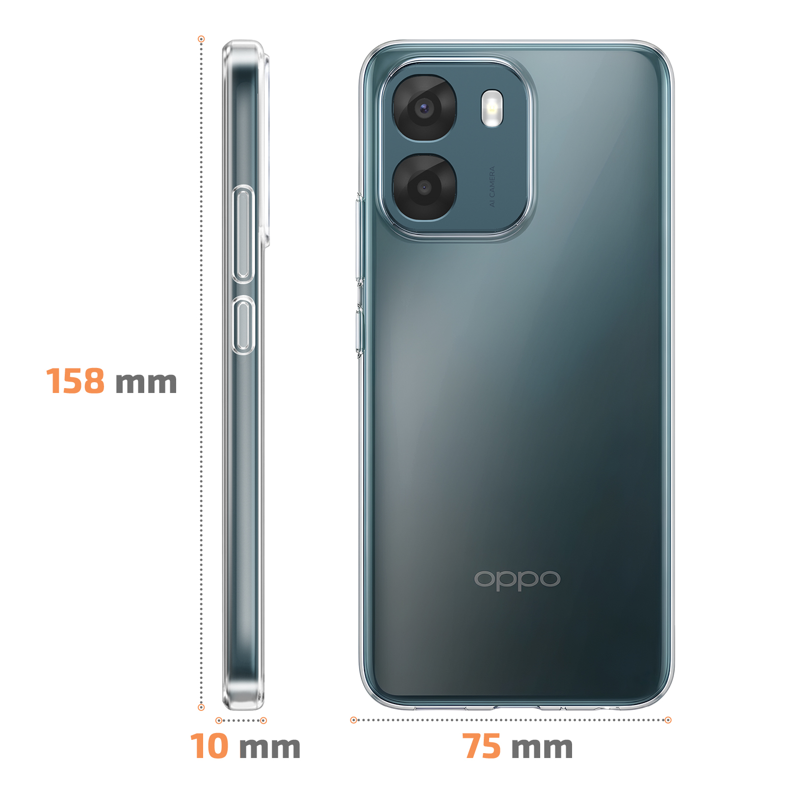 Coque Oppo A6 Transparent