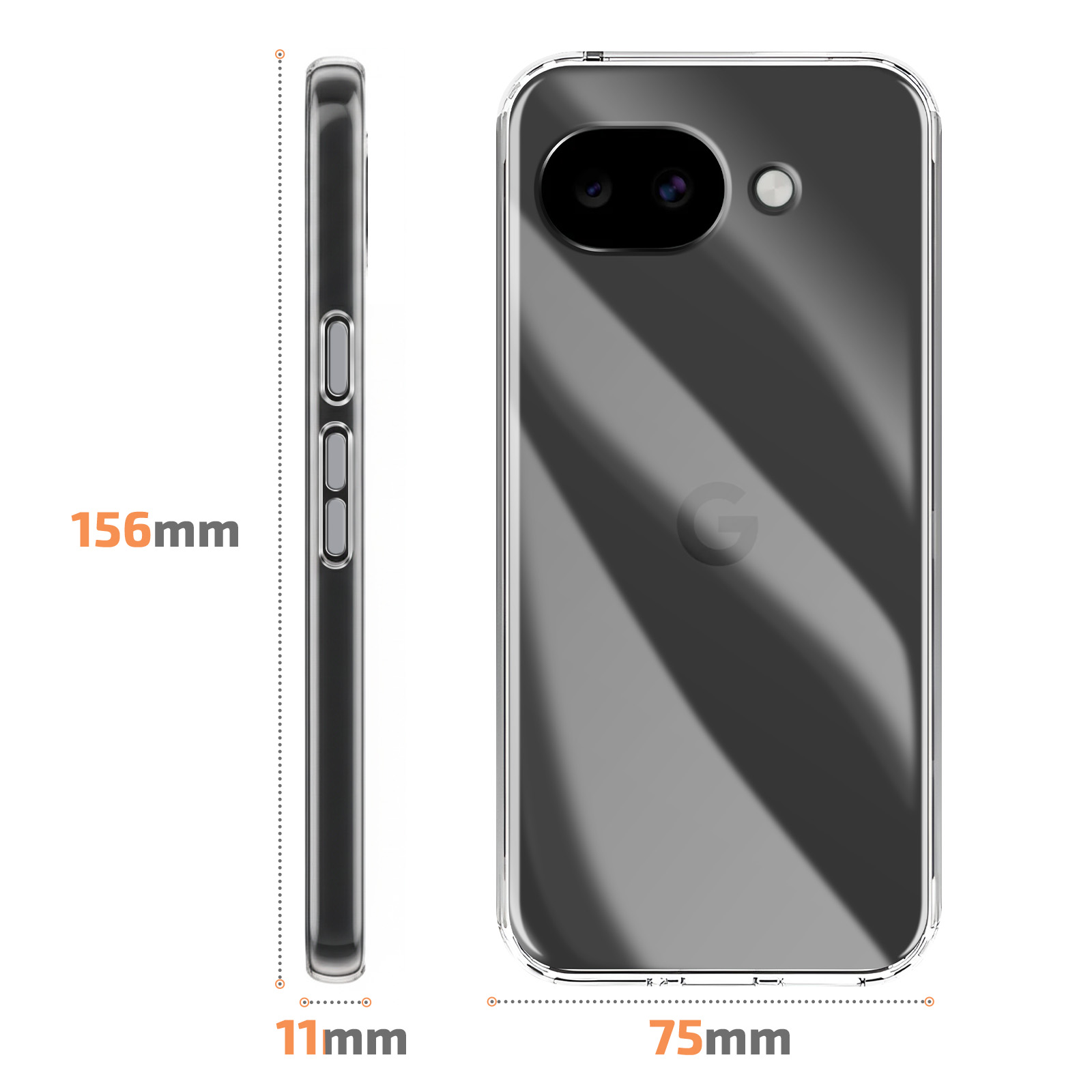 Coque Pixel 10A Transparent
