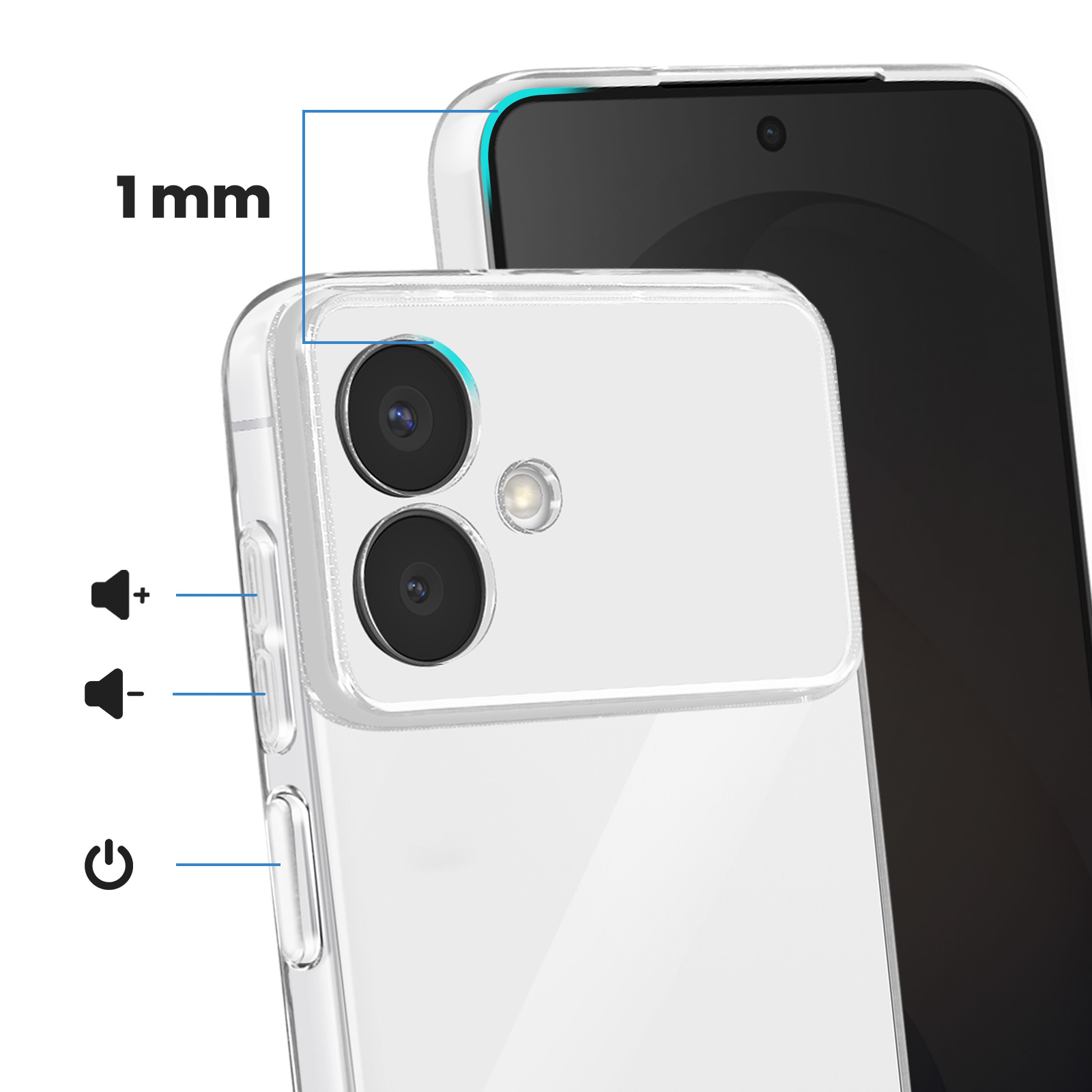 Coque Samsung Galaxy S26 Edge Transparent