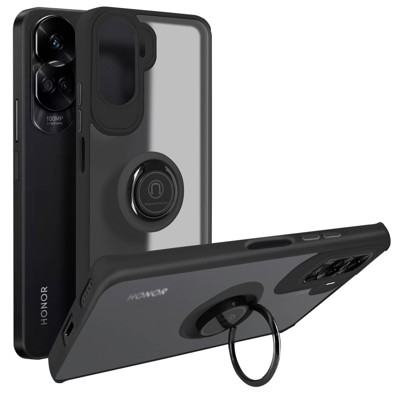 Coque Honor 90 Lite, Bague Support
