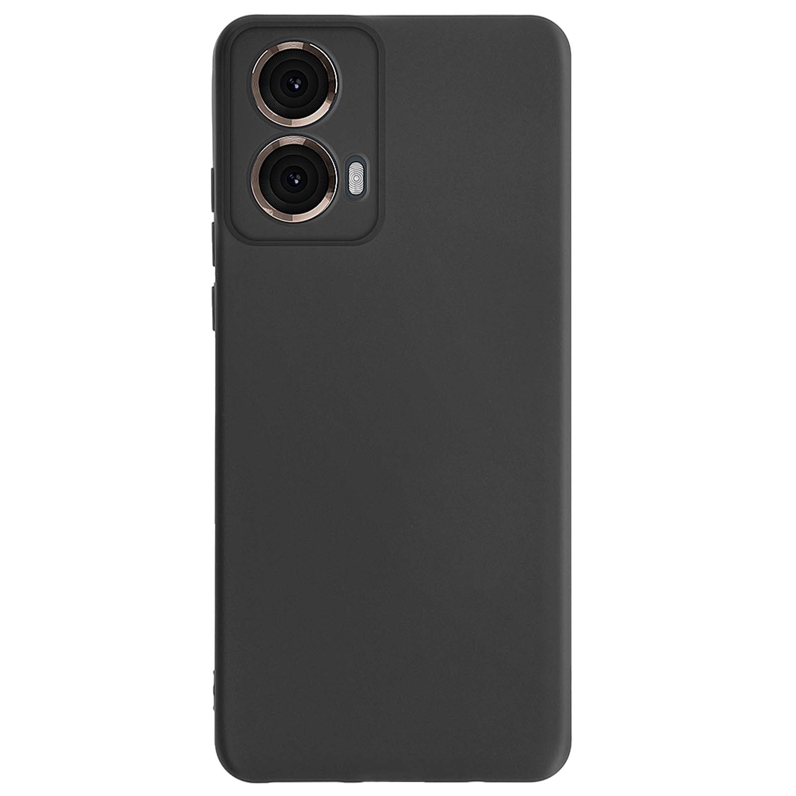 Coque Motorola Moto G85 Silicone Mat Noir