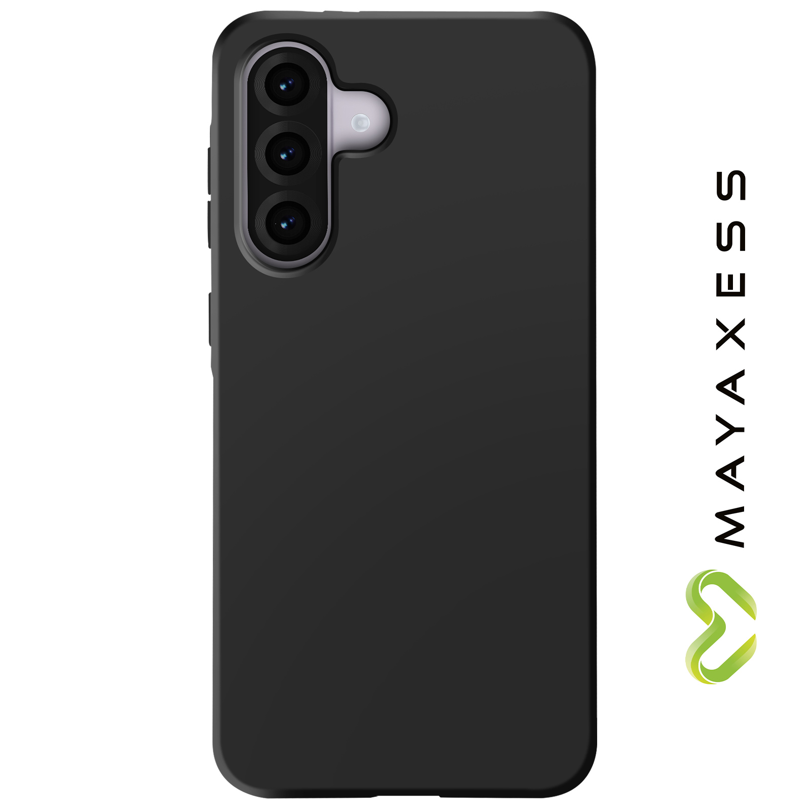 Coque Silicone Noir Mayaxess pour Samsung Galaxy A56