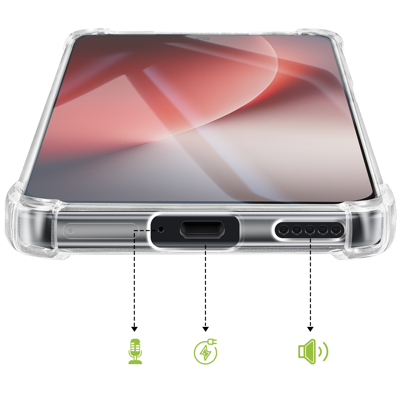 Coque Honor Magic 8 Lite Transparent
