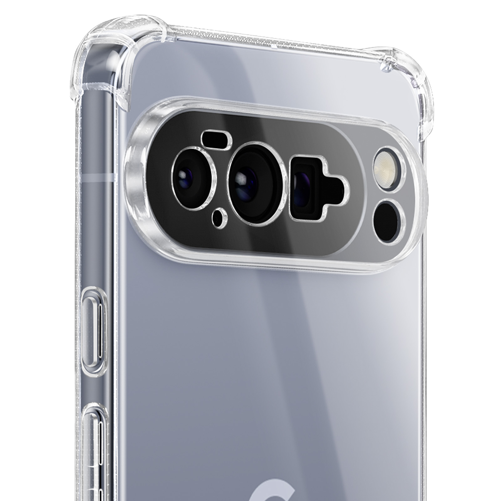 Coque Pixel 10 Pro Xl Coins Transparent