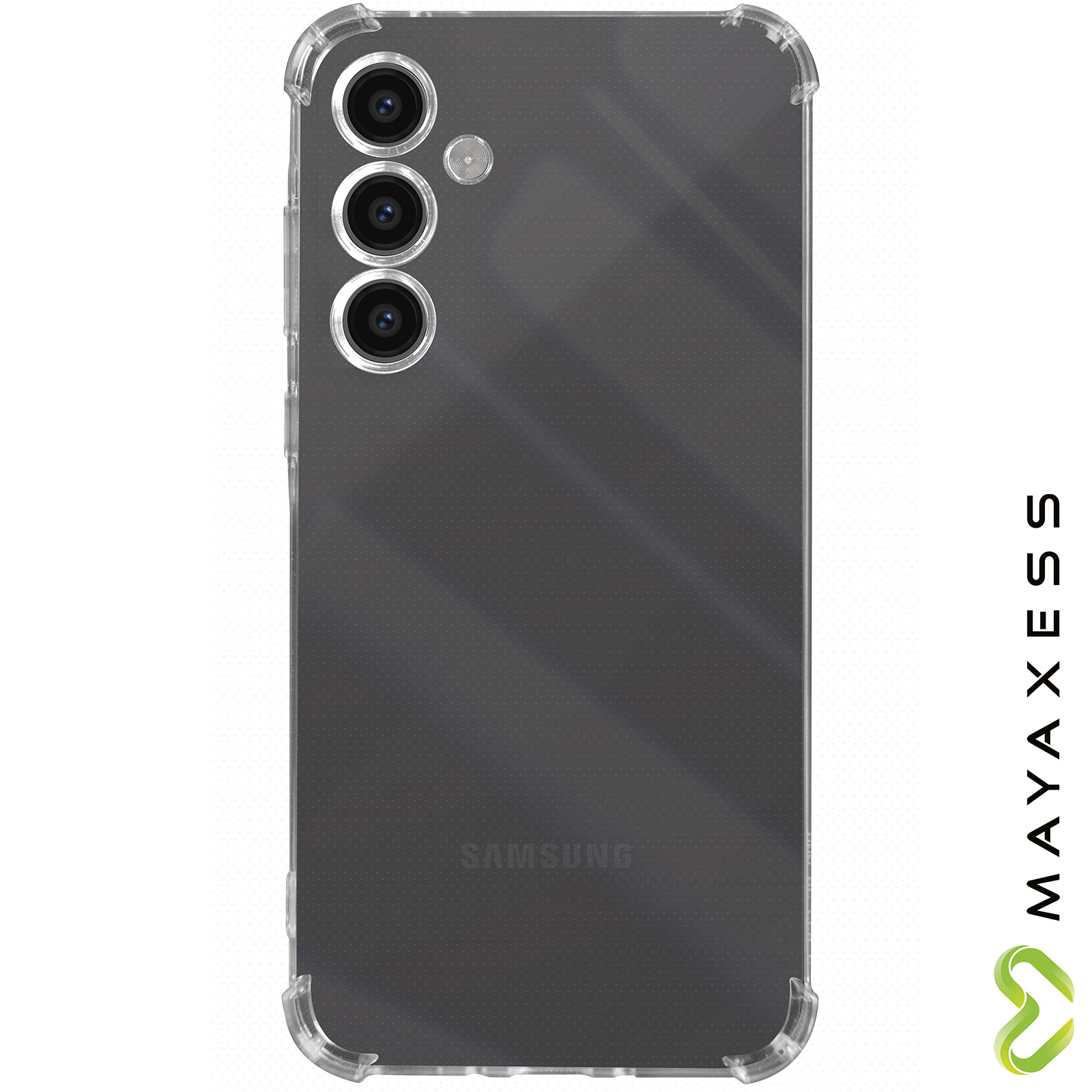 Coque Antichoc Samsung Galaxy S23 FE Coins Renforcés Mayaxess - Transparent