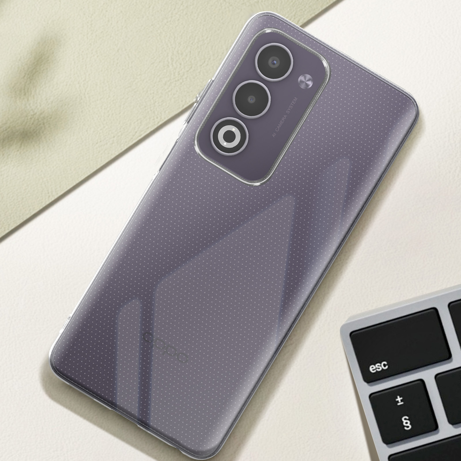 Coque Oppo A5 Transparent