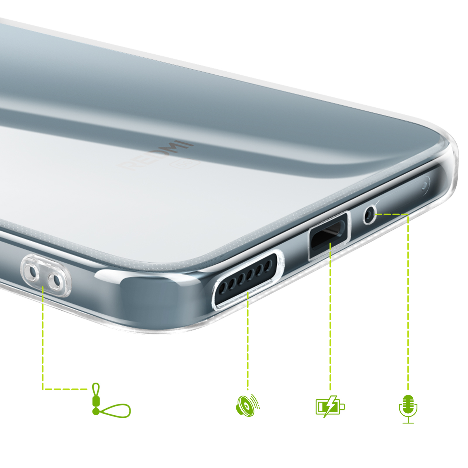 Coque Redmi Note 15 Pro Transparent