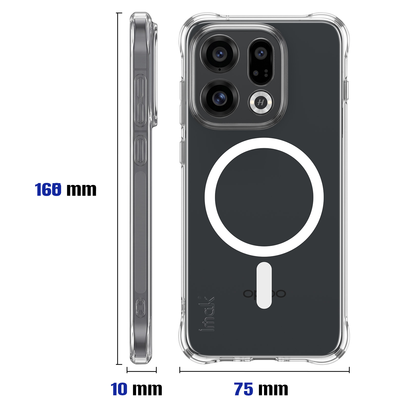 Coque Oppo Find X9 Transparent