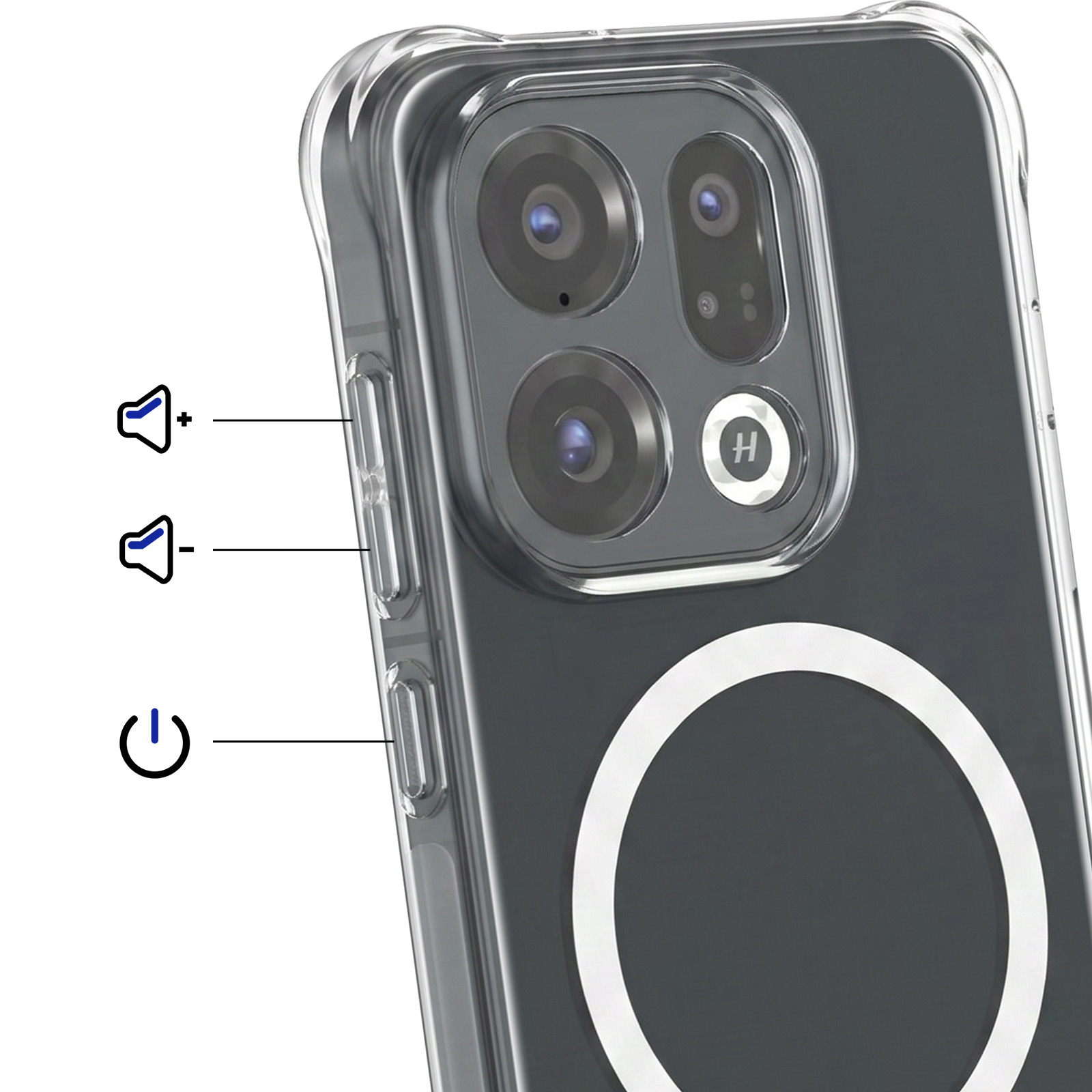Coque Oppo Find X9 Transparent
