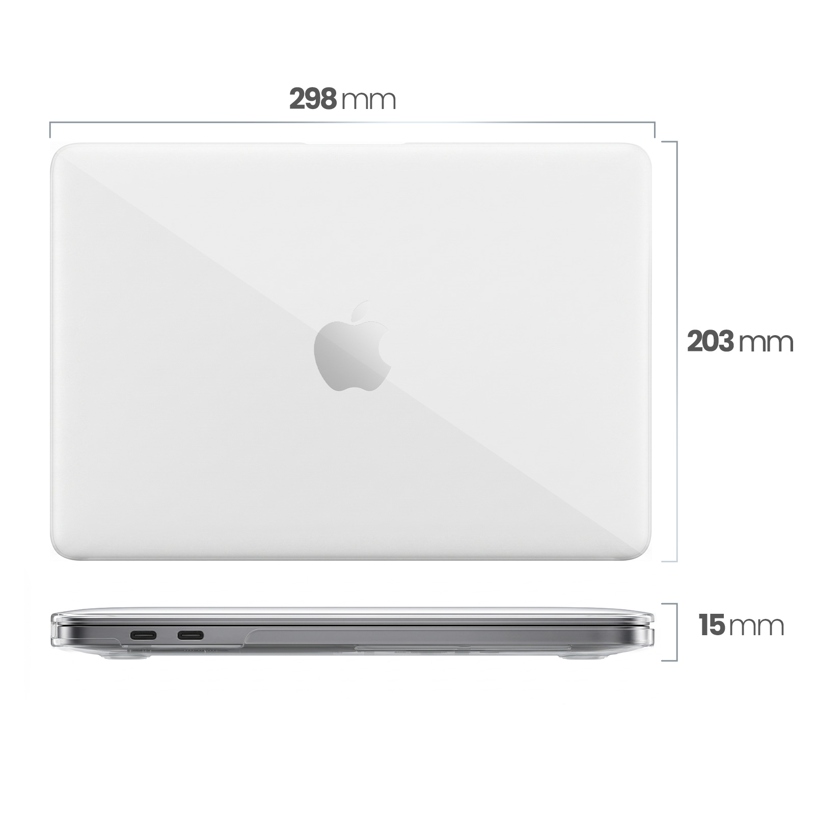 Coque Macbook Neo 13" Transparent