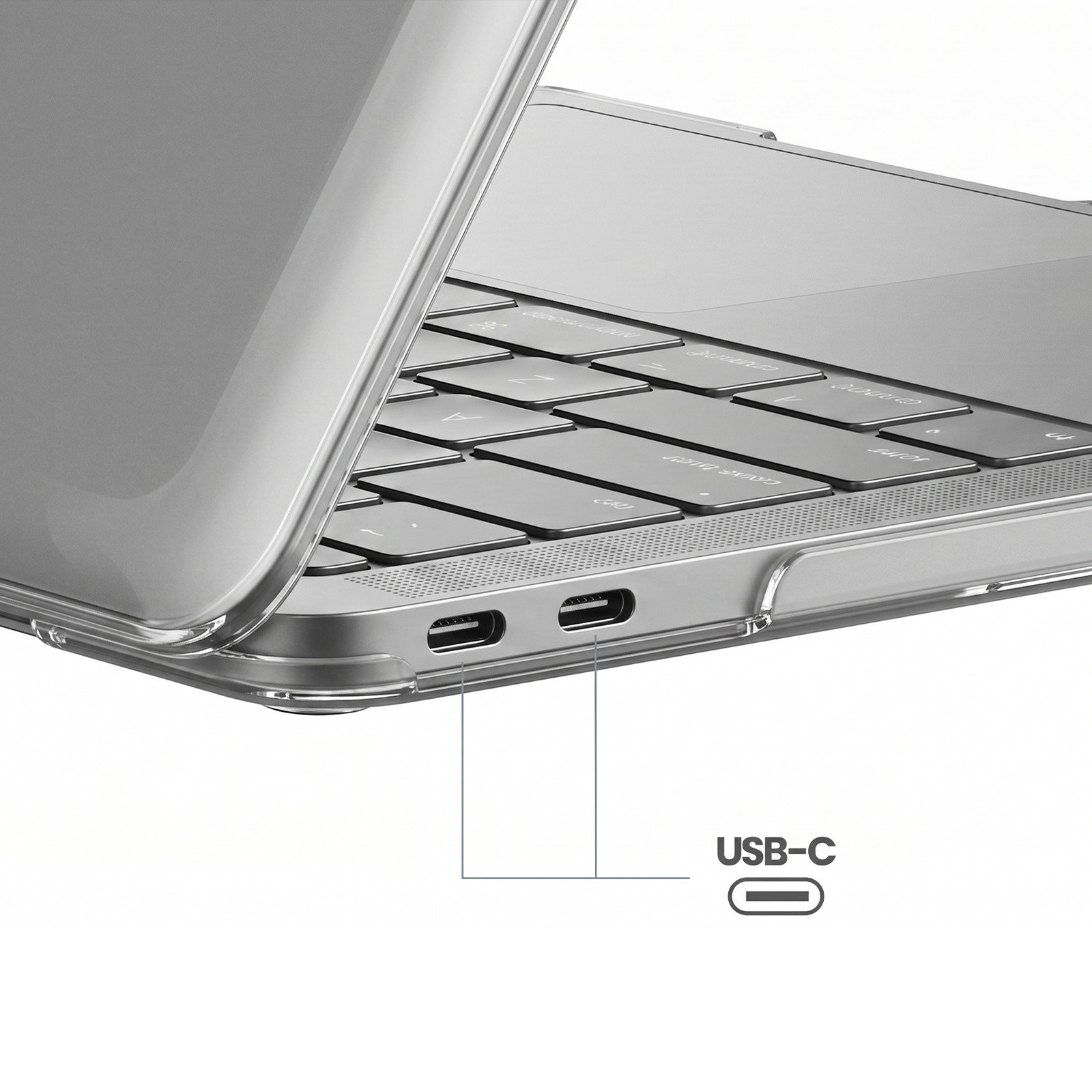 Coque Macbook Neo 13" Transparent