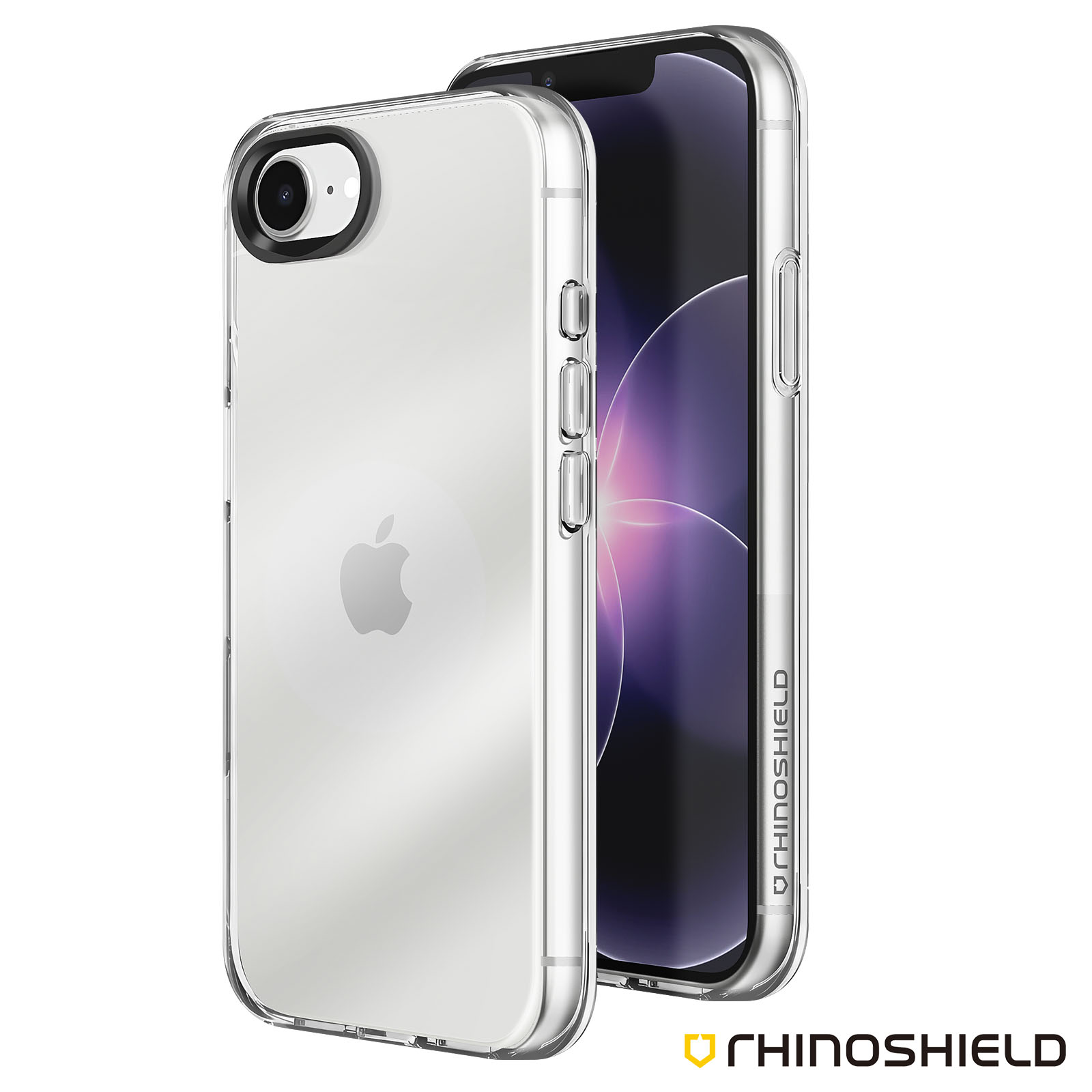 Coque Rhinoshield Clear Case iPhone 17e et 16e Transparente Antichoc