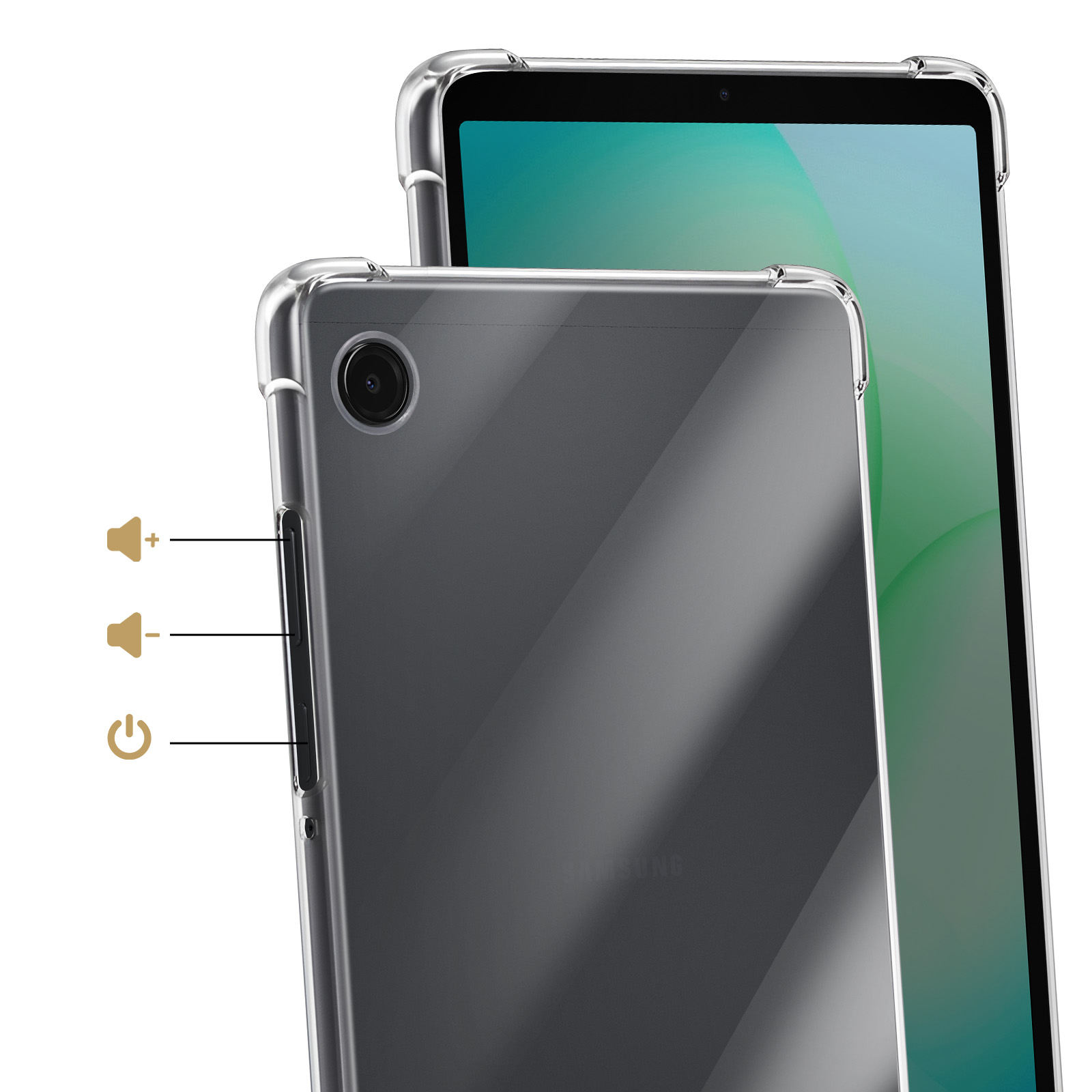 Coque Samsung Galaxy Tab A11 Flexair Transparent