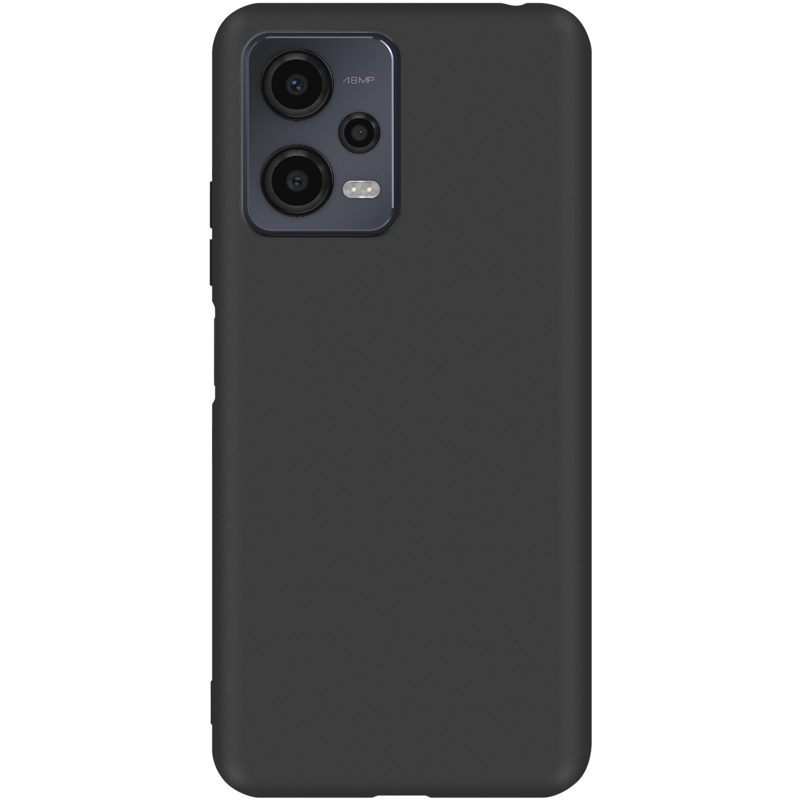 Coque Xiaomi Redmi Note 12 5G Souple Noir, Classic Case