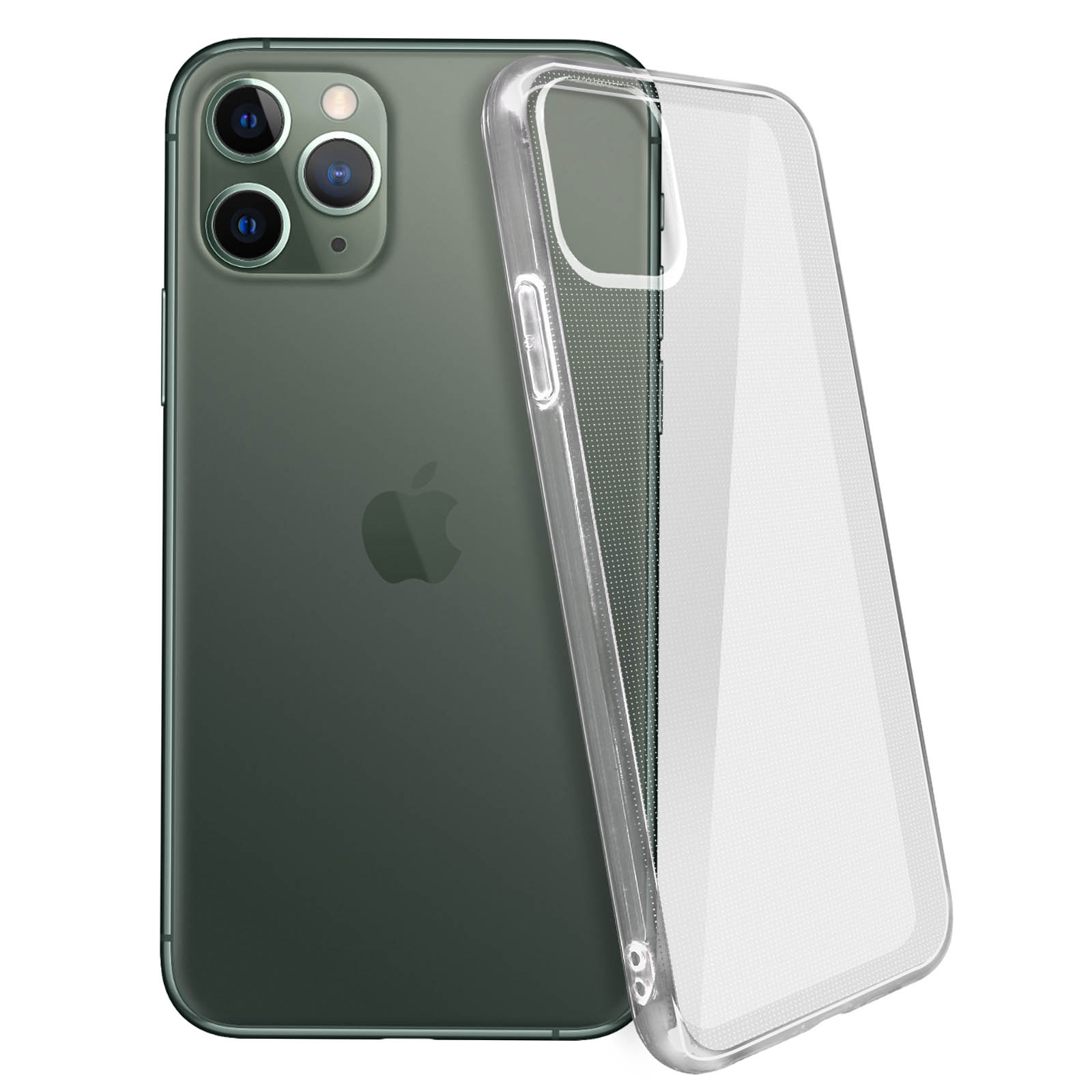 Coque de protection en Silicone Gel, Fine et Résistante - Transparent p. Apple