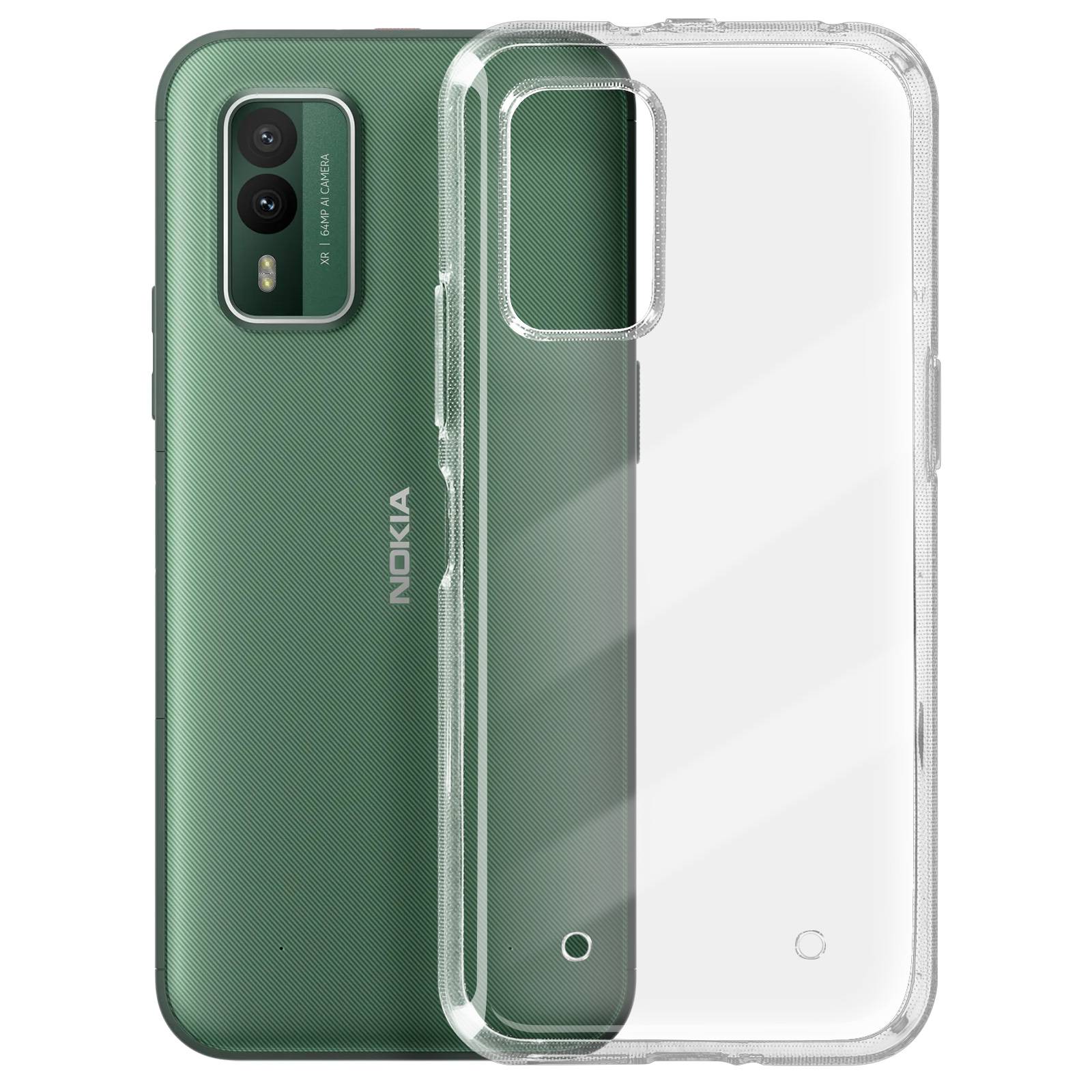 Coque Nokia Xr21 Transparent, Classic